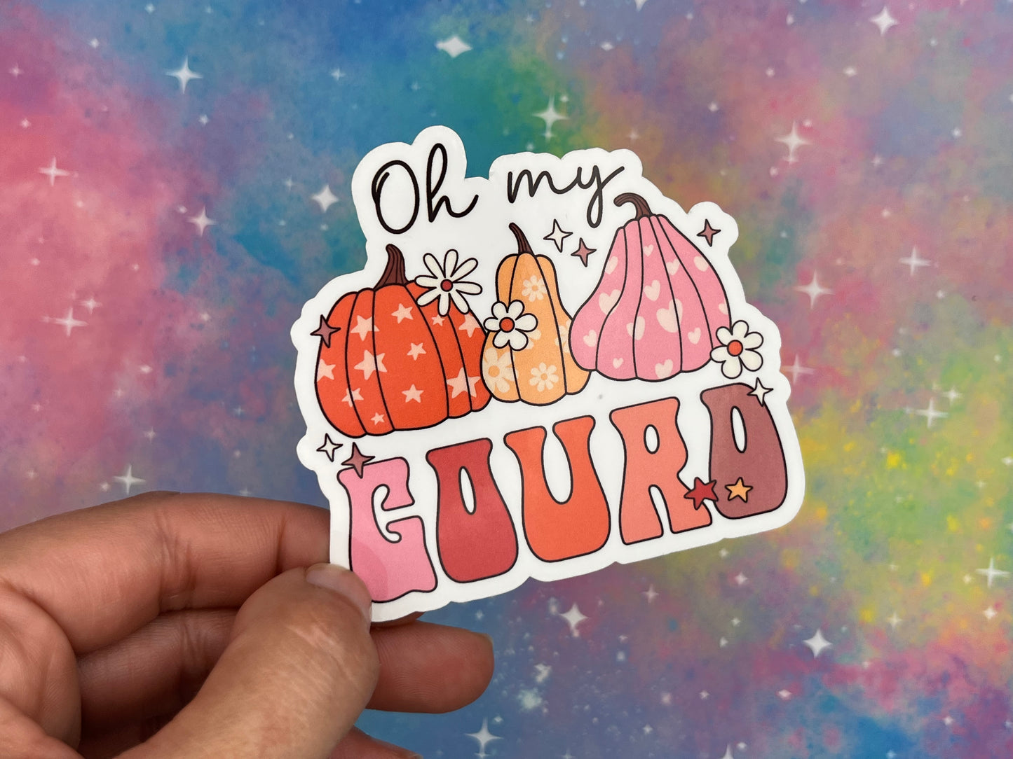 Fall Vibes Vinyl Sticker Set 4